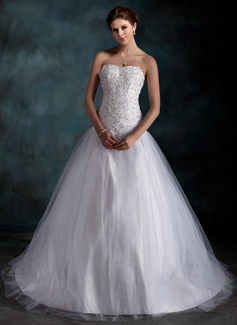 Robe de Mariée bal Cœur Traine courte Taffetas Tulle Robe de Mariée avec Ondulé Dentelle Perlé (002000160) Robe de Mariée bal Cœur Traine courte Taffetas Tulle Robe de Mariée avec Ondulé Dentelle Perlé (002000160)