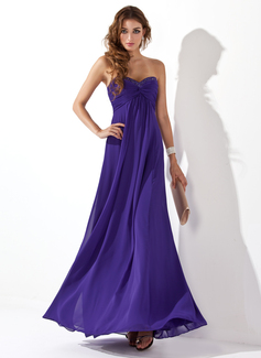 Avondjurken Keizer Sweetheart Vloerlengte Chiffon Avondjurken met Roes Kraal (017020658) Avondjurken Keizer Sweetheart Vloerlengte Chiffon Avondjurken met Roes Kraal (017020658)