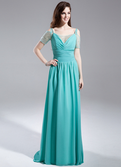 Robe de Bal de Promo Ligne-A/Princesse Hors épaule Traine longue Mousseline Organza Robe de Bal de Promo avec Ondulé Perles (018015896) Robe de Bal de Promo Ligne-A/Princesse Hors épaule Traine longue Mousseline Organza Robe de Bal de Promo avec Ondulé Perles (018015896)