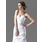 Coupe droite Cœur Traine courte Satin Robe de Mariée avec Ondulé (002001182)