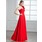 A-Lijn/Prinses Een-Schouder Vloerlengte Chiffon Avondjurk met Roes Bloem(En) (017002599)