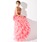 Sirene Cœur Assymetrique Organza Satin Robe de Bal de Promo avec Ondulé Brodé Pailleté (018005075)
