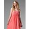 Keizer Strapless Vloerlengte Chiffon Vakantie Jurk met Roes Kant Kraal (020003264)