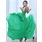 Ligne-A/Princesse Cœur Assymetrique Mousseline Robe de Soirée avec Ondulé Brodé (017017379)