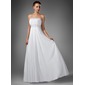 Keizer Sweetheart Korte Sleep Chiffon Avondjurk met Roes Beading Pailletten (017004374)