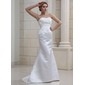 Sirene Cœur Traine longue Satin Robe de Mariée avec Ondulé Perlé (002011680) Sirene Cœur Traine longue Satin Robe de Mariée avec Ondulé Perlé (002011680)