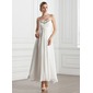 Keizer Sweetheart Enkellengte Chiffon Avondjurken met Roes Kraal (017005274) Keizer Sweetheart Enkellengte Chiffon Avondjurken met Roes Kraal (017005274)
