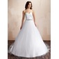 bal Cœur Traine courte Satin Tulle Robe de Mariée avec Ondulé Perlé (002011706) bal Cœur Traine courte Satin Tulle Robe de Mariée avec Ondulé Perlé (002011706)