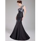 Sirene Une epaule Longeur au sol Taffetas Robe de Bal de Promo avec Ondulé Brodé (018005107) Sirene Une epaule Longeur au sol Taffetas Robe de Bal de Promo avec Ondulé Brodé (018005107)
