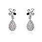 oorbellen Jubileum Bruiloft Engagement Verjaardag Geschenk Feest Dagelijks Alloy Met Steentjes Zilver Sieraden met Rhinestone (011017673)